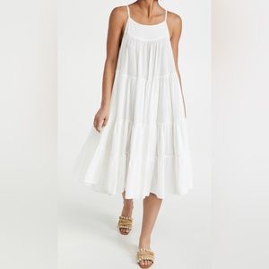 9Seed Mariposa Dress Sz M/L White
